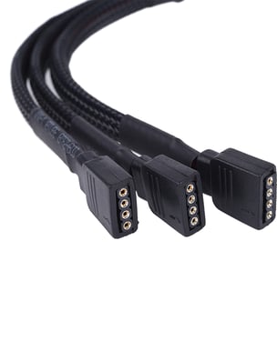 Alphacool RGB 4-pin Y-kabel 1-till-3 60cm