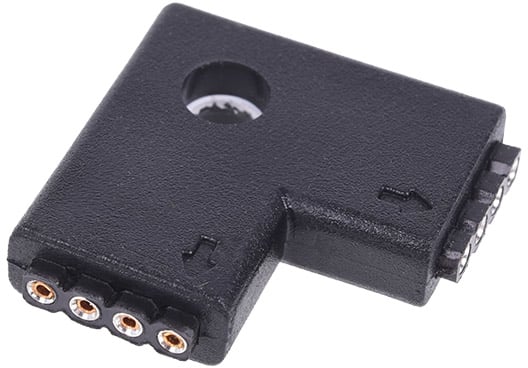 Alphacool Aurora LED RGB connector 90°