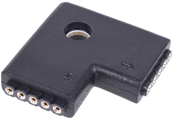 Alphacool Aurora LED RGBW connector 90°