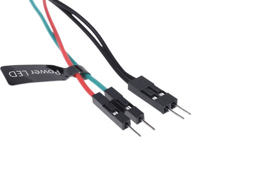 Alphacool Powerbutton 19mm Deep Black