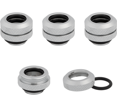 Corsair Hydro X Series XF Hardline 12mm 4-pack - Krom
