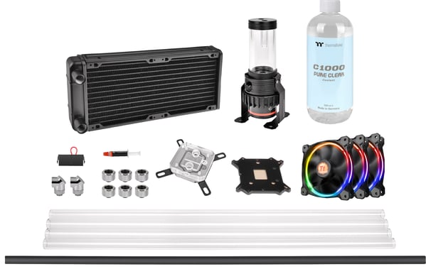 Thermaltake Pacific M240 D5 Hard Tube Water Cooling Kit