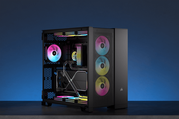 Corsair Hydro X Series iCUE LINK XH405i Kit Svart