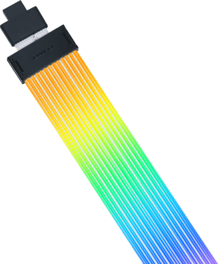 Lian Li Strimer Wireless 16-12 | 12+4 pin med 8st Lightguides