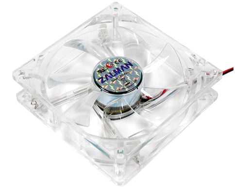 Zalman ZM-F2RL 92mm LED-fläkt, Röd