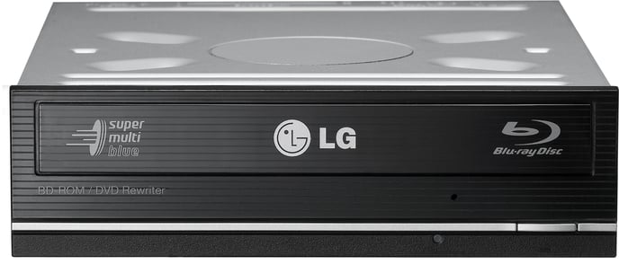 LG CH10LS20 Blu-Ray läsare & DVD-brännare, Svart