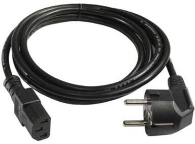 Strömkabel 3-polig 2m