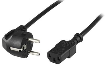 Strömkabel 3-polig 2m
