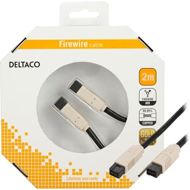 FireWire 800 kabel 9pin-9pin 2m