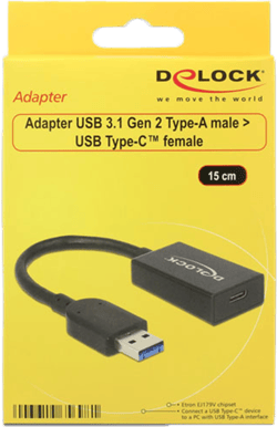 DeLock USB Adapter Type-C till Type-A