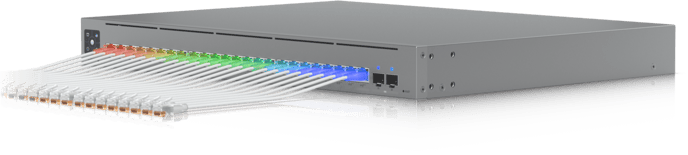 Ubiquiti Etherlighting Patchkabel Vit 0.15m