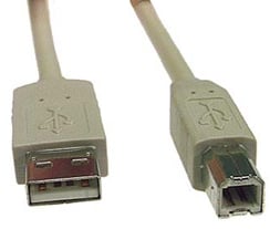 USB-kabel A-B ha-ha 1.8m