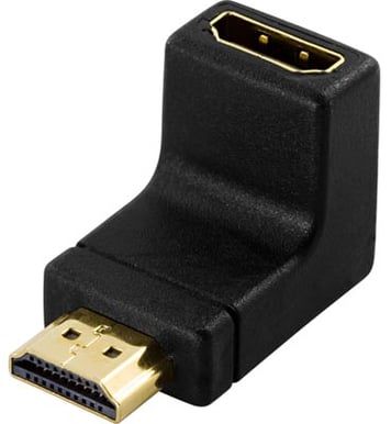HDMI-adapter, 19-pin Ho-Ha Vinklad