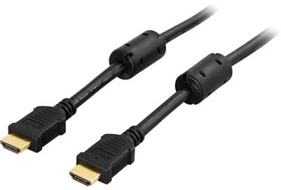 HDMI-kabel 2.0 ha-ha Svart 0.5m