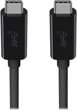 Belkin USB 3.1 kabel C-C Svart 0.9m