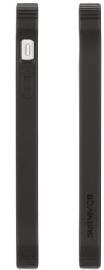 Griffin iPhone 5/5s Survivor Svart/transparent