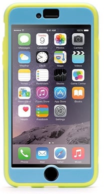 Griffin iPhone 6/6s Plus Identity Traction grön/blå