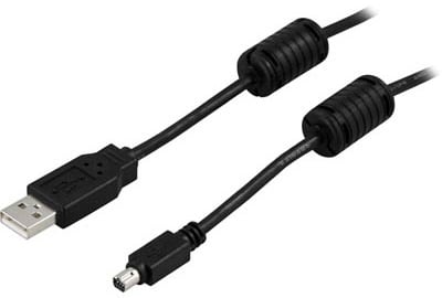 USB 2.0 kabel A ha till 8-pin mini kontakt