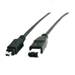 FireWire-kabel 6-4 1.8m