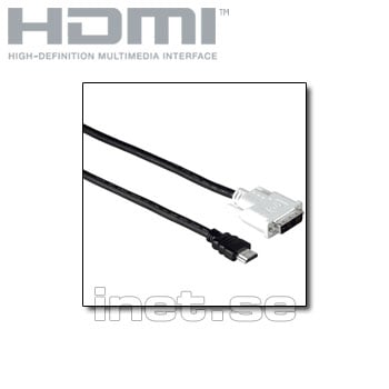 Isotech HDMI kabel HDMI till DVI 5m