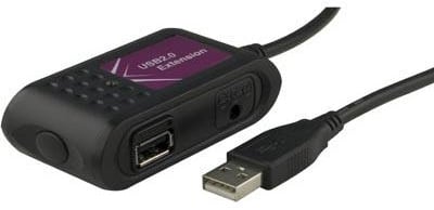 USB-förlängning, 2st USB-portar, 5m