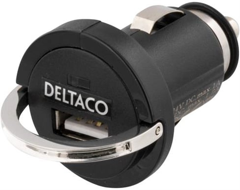 Billaddare 1st USB-kontakt 1.2A Svart Max 1st/hushåll