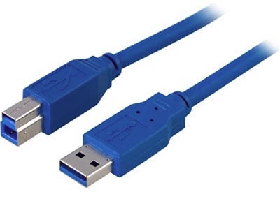 USB 3.0 kabel A ha - B ha 2m