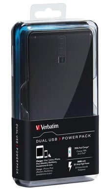 Verbatim Dual USB PowerPack 5.200 mAh