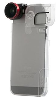 Olloclip Quick Flip Case iPhone 5/5S + Pro-Photo Adapter Clear