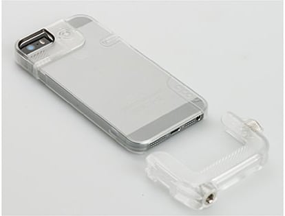 Olloclip Quick Flip Case iPhone 5/5S + Pro-Photo Adapter Clear