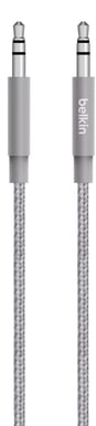 Belkin Premium MIXIT Audio-kabel Tygsladd Grå 1.2m