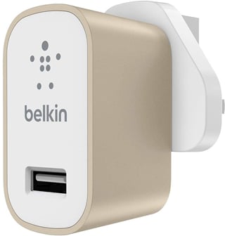 Belkin Premium MIXIT Home Charger 2.4A Guld
