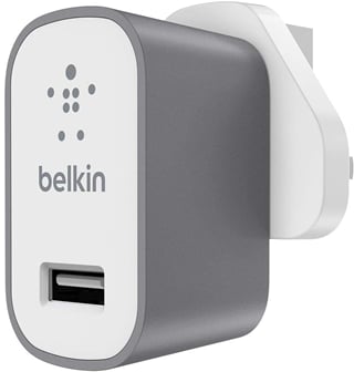 Belkin Premium MIXIT Home Charger 2.4A Grå