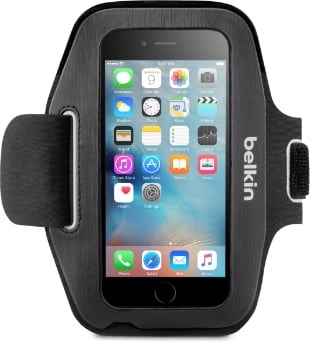 Belkin iPhone 7 Sport-Fit Armband Svart