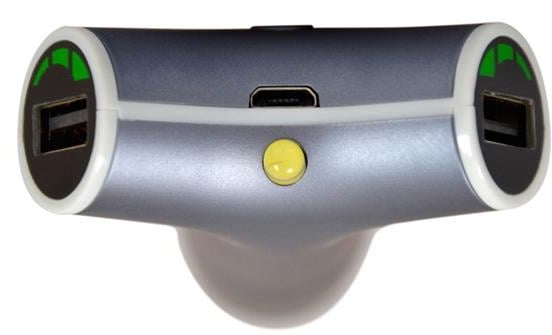 PORT Designs Billaddare med Powerbank