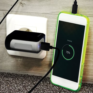 PORT Designs microUSB-kabel Svart 1.2m