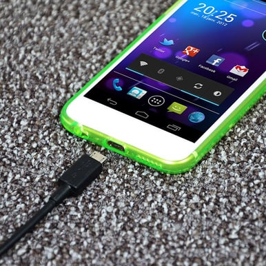 PORT Designs microUSB-kabel Svart 1.2m