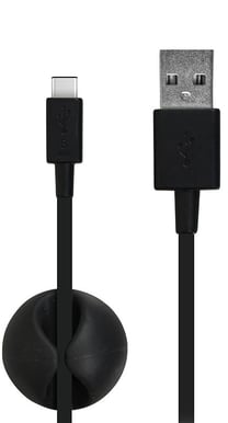 PORT Designs USB kabel C-A ha Svart 1m