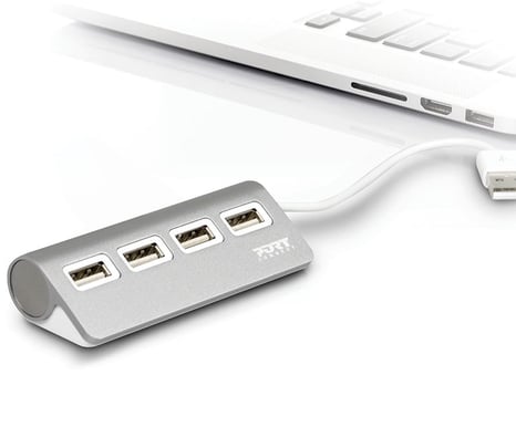 PORT Designs USB 2.0 Hub 4-portar