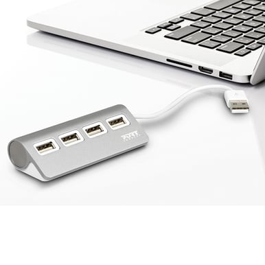PORT Designs USB 2.0 Hub 4-portar