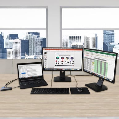 PORT Designs Dockningsstation 4-portar USB 3.0