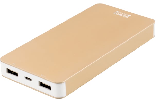 Deltaco Powerbank Prime 8000mAh Guld