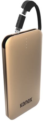 Kanex GoPower Plus 8000mAh Guld Lightning
