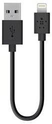 Belkin MIXIT Lightningkabel (MFi) Svart 0.15m