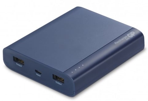 GP Powerbank DIEM 10 000 mAh Blå