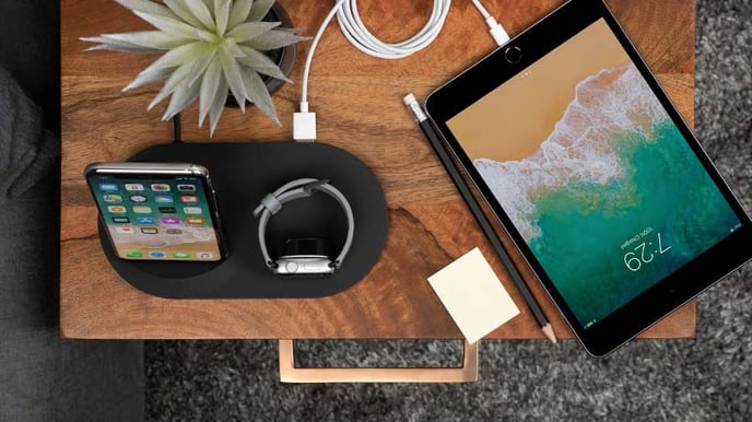 Belkin Qi Trådlös laddocka för iPhone + Apple Watch 7.5W Vit
