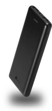 TP-Link Powerbank 10 000 mAh Svart