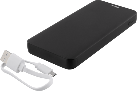 Deltaco Powerbank 10000 mAh (USB-C) Svart