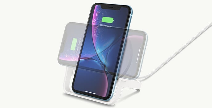 Belkin Qi Trådlös laddocka 10W Vit