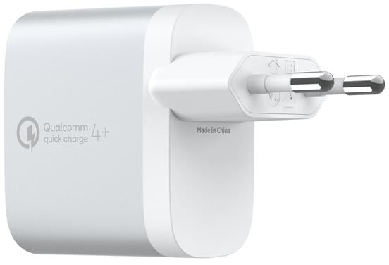 Belkin Väggladdare USB-C QC4 27W + USB-C-kabel 1.2m Vit